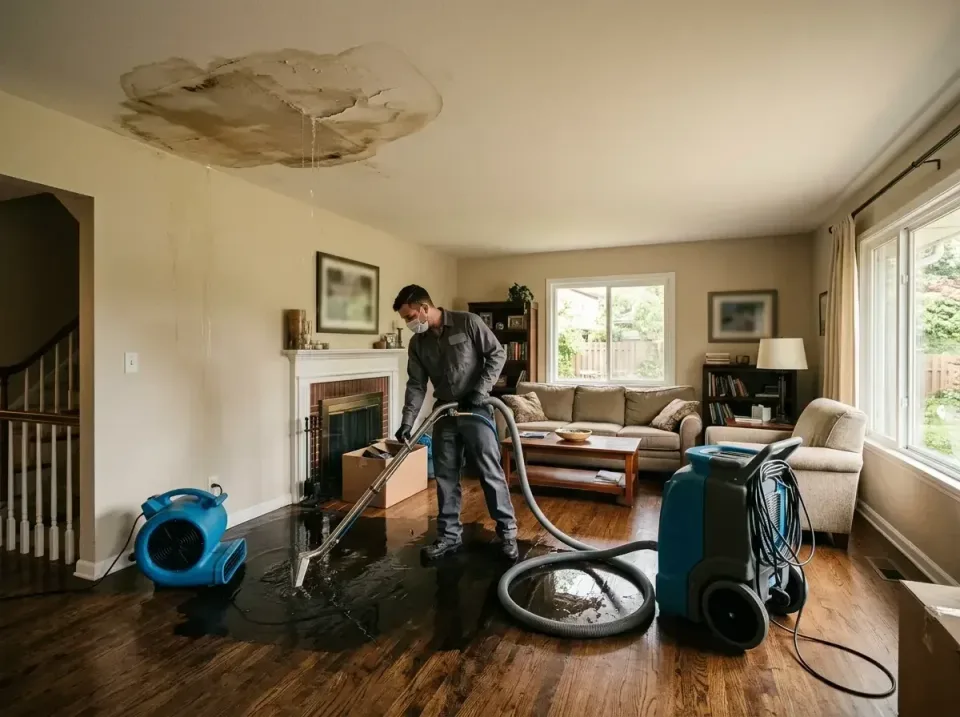 attic-pipe-burst-ceiling-drip-008 — frequently asked questions, Water Damage Restoration & Carpet Care in Huron, CA